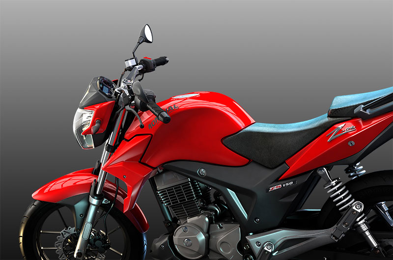 Motorcycle rendering - 2014